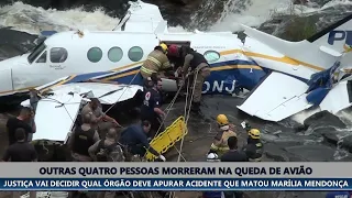 JUSTIÇA VAI DECIDIR QUAL ÓRGÃO DEVE APURAR QUEDA DE AVIÃO QUE MATOU CINCO PESSOAS EM CARATINGA