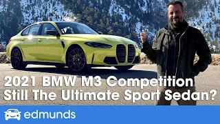 2021 BMW M3 Review | Driving the M3 Competition Luxury Sport Sedan | Price, HP, Interior & More