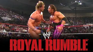 Bret Hart and Lex Luger declared co winners of the Royal Rumble