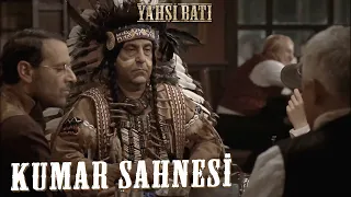 Yahşi Batı Şerif Lloyd ve Şef Kızıl Kayalar Kumar Sahnesi