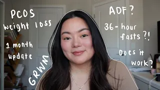 GRWM while we talk about Alternate Day Fasting (ADF) | ADF Month 1