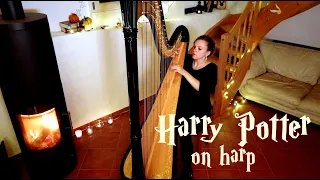Harry Potter: full Hedwig's theme played on solo harp