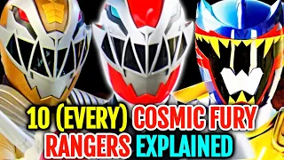 10 (Every) Cosmic Fury Power Rangers - Explored!