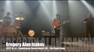 Gregory Alan Isakov - The Stable  Song - 2022-10-24 - Copenhagen Koncerthuset, DK