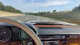 Mercedes W108 280SE Autobahn