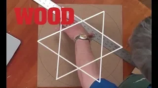How To Lay Out a 6 Point Star - No Math Geometry - WOOD magazine