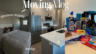 MOVING VLOG | ROOM SET UP FT LULL, APARTMENT SHOPPING HAUL, CLEANING & MORE