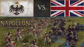 Napoleon Total War Online Multiplayer Battle: Prussia vs Great Britain on Homestead