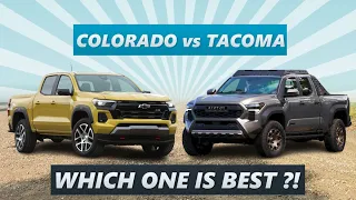 2024 Toyota Tacoma vs 2023 Chevrolet Colorado – Tacoma TRD Pro vs ZR2