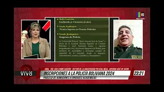 Inscripciones a la policía Boliviana 2024