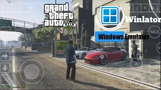 GTA V Gameplay (HD) Winlator (Windows Emulator) Android