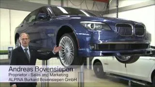 Alpina BMW Model Design, Production and Manufacturing Process