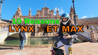 10 Reasons the LYNX dominates the ET MAX | Beyond Fanboyism | EPIC RACE embarrassment!
