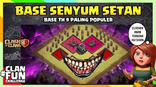 Base ANGKER SENYUM SETAN CoC KELUAR! | CFC Indonesia