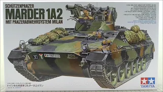 TAMIYA 1/35 MARDER 1A 2 Kit Review