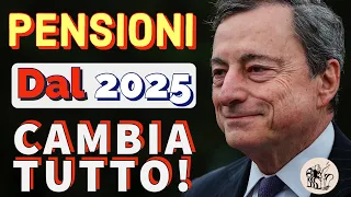 💥 PENSIONI 👉 DAL 2025 CAMBIERÀ TUTTO❗️📌 ADEGUAMENTO DEI REQUISITI ETÀ PENSIONABILE ❇️