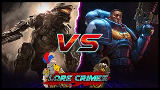 SPARTANS VS SPACE MARINES | Warhammer Versus Halo w/ @pancreasnowork9939 & @TheRemembrancer