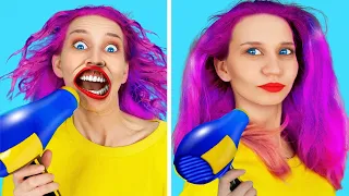 Kurze Haare vs Lange Haare Probleme und Lustige Situationen | Haar Leben Hacks von Ideas 4 Fun