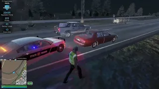 Flashing Lights- Stolen vehicle traffic stop!