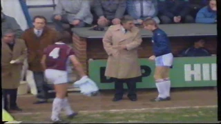 1987-88 Derby County 1 West Ham 0 - 27/02/1988