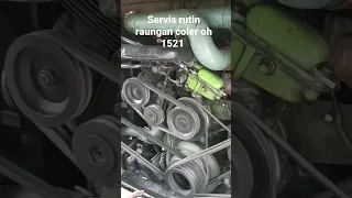 servis rutin mercedez benz oh 1521 dengan unit berbody clasic evolution karoseri rahayu sentosa