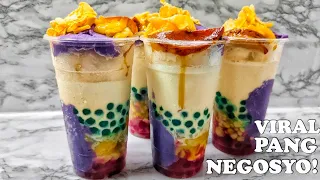 VIRAL HALO-HALO OVERLOAD PANG NEGOSYO! GANITO ANG MASARAP NA LUTO SA SANGKAP NG HALO-HALO!