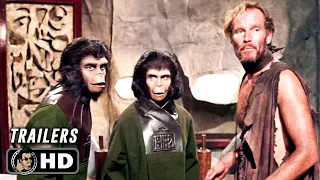 All PLANET OF THE APES Original Franchise Trailers (1968 - 1973)