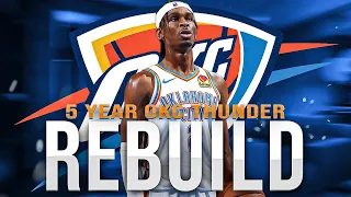 FUTURE SUPERTEAM! 5 YEAR OKC THUNDER REBUILD! NBA 2K22