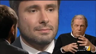 Alessandro Di Battista ( M5S) a Faccia a Faccia di Giovanni Minoli / 11 Dicembre 2016