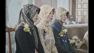 My cousin‘s wedding in china，beautiful Chinese muslim bride