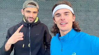 a day with MATTEO BERRETTINI 🔥