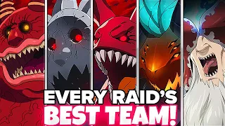 EVERY BEST Hell Raid Team in Seven Deadly Sins: Grand Cross! (Updated for 2022/23)