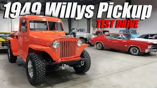 FRAME OFF BUILD!! 1949 Willys Pickup For Sale Vanguard Motor Sales