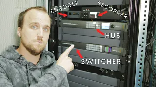 Worship Tech Booth Makeover | Video Switcher, Hub, Recorder, and Resi Encoder