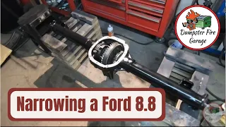 Narrowing the Nova's Ford 8.8 Axle