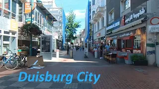 Das Ruhrgebiet zu Fuß: Walk Duisburg City Innenstadt