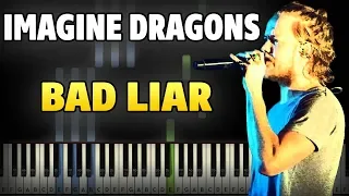 Imagine Dragons - Bad Liar Piano Tutorial (Sheet Music + midi)