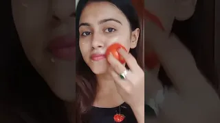 Tomato Skin Care For Skin Whitening & Glowing||Priya Creations||#shorts #tamil #skincare