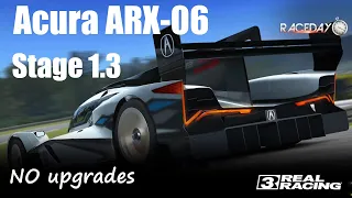 Real Racing 3 · Race Day · Acura ARX-06 · Stage 1.3 · Cup · Daytona · Motorcycle