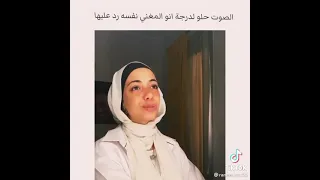 صوتها حلو♥️😍 لدرجة انو المغني نفسو رد عليها| اجمل صوت بنت تغني اجنبي