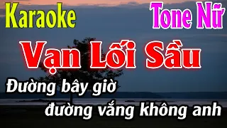 Vạn Lối Sầu Karaoke Tone Nữ Karaoke Lâm Organ - Beat Mới