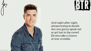 Big Time Rush - Invisible (Lyrics)