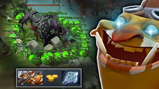 How real man play techies!! WTF One Shot Roshan -- Wind Waker Bully Divine Rank..