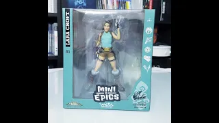 Lara Croft Mini Epics Statue unboxing