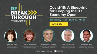 #RFBreakthrough l #Covid19: A Blueprint for Keeping the U.S. Economy Open