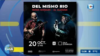 Numa Moraes y El Alemán: "Del Mismo Río"