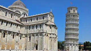 Пизанская башня обзор изнутри / Inside of tower of Pisa, July 2023