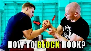 Arm wrestling Techniques: Blocking Hook in Arm Wrestling