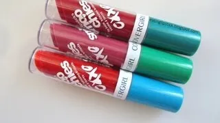 Covergirl Lipslicks Smoochies Lip Balms Review & Swatches