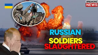 BIG EXPLOSION! Ukrainians Destroyed Russian Troops In Lozove!